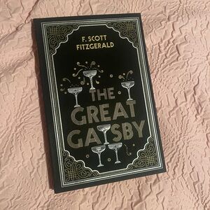($8) The Great Gatsby Hardcover Book